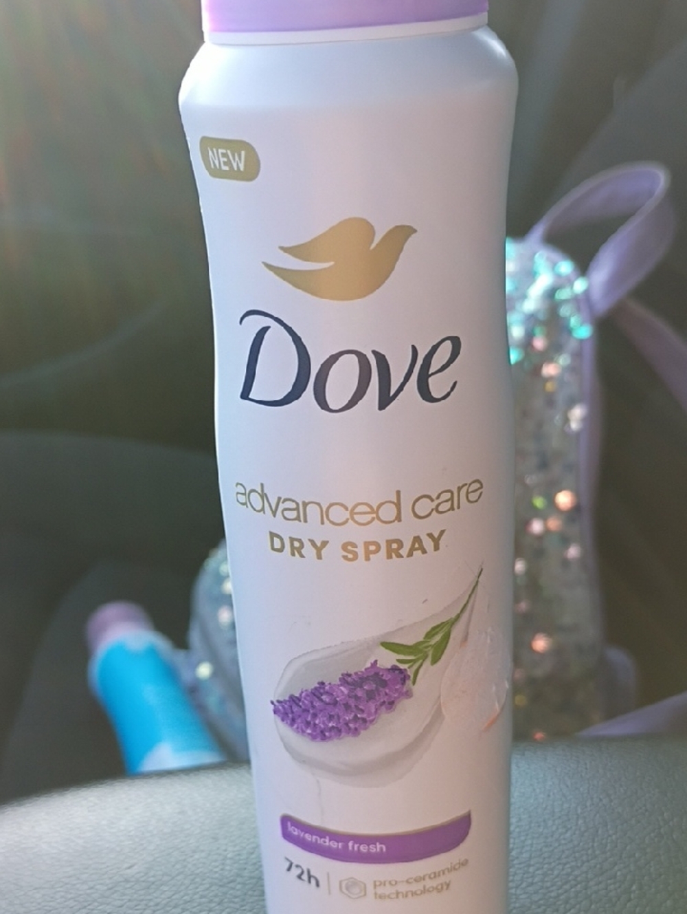 Dove Advanced Care Dry Spray - Lavender Fresh (Lavender, White)